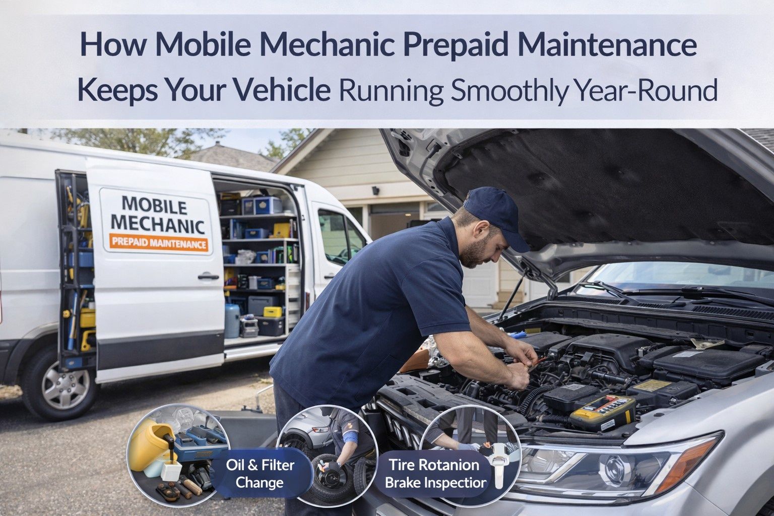 How Mobile Mechanic Prepaid Maintenance Keeps Your Vehicle Running Smoothly Year-Round